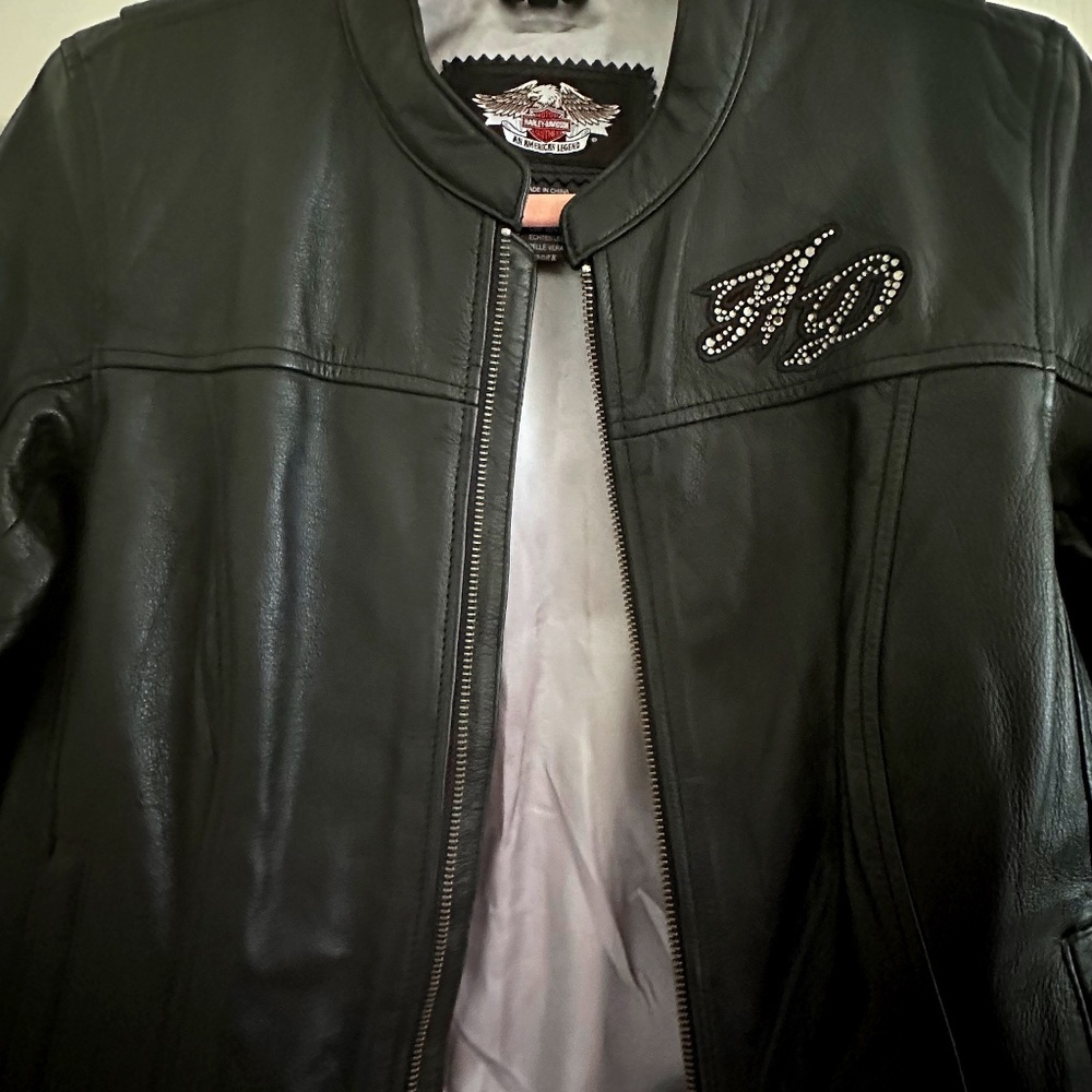 Harley-Davidson Black Leather Jacket small